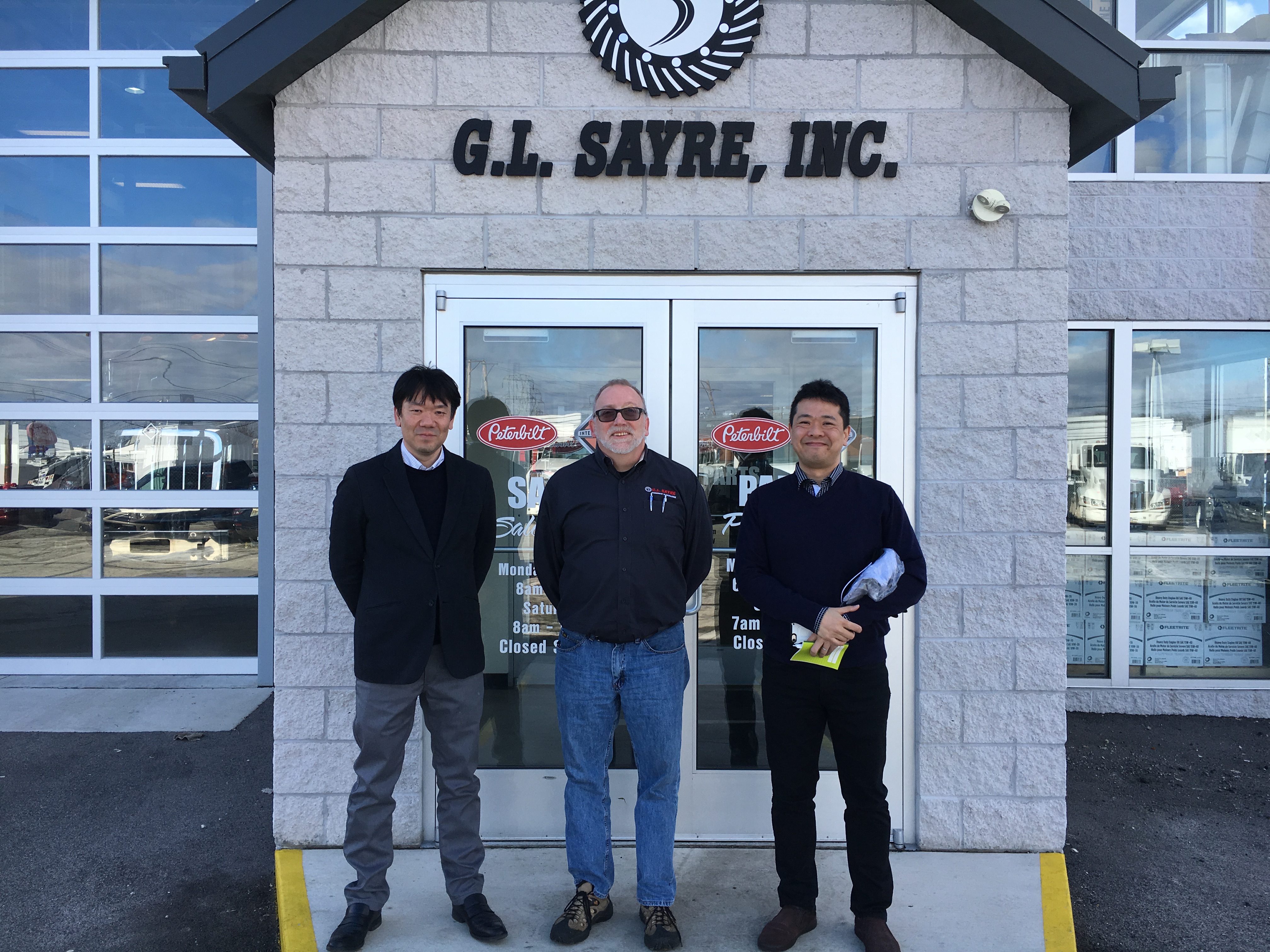 Dan Horvath with Kouji Kuga and Yoshihiro Shidara